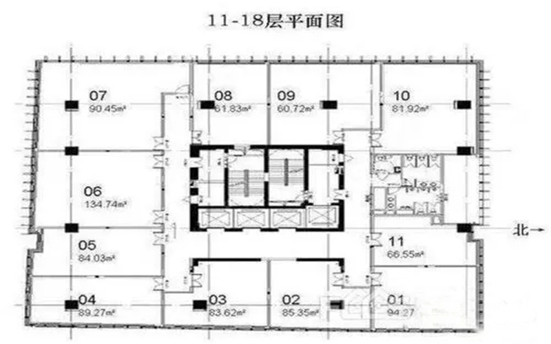 汇融大厦租金/租赁/出租/物业信息